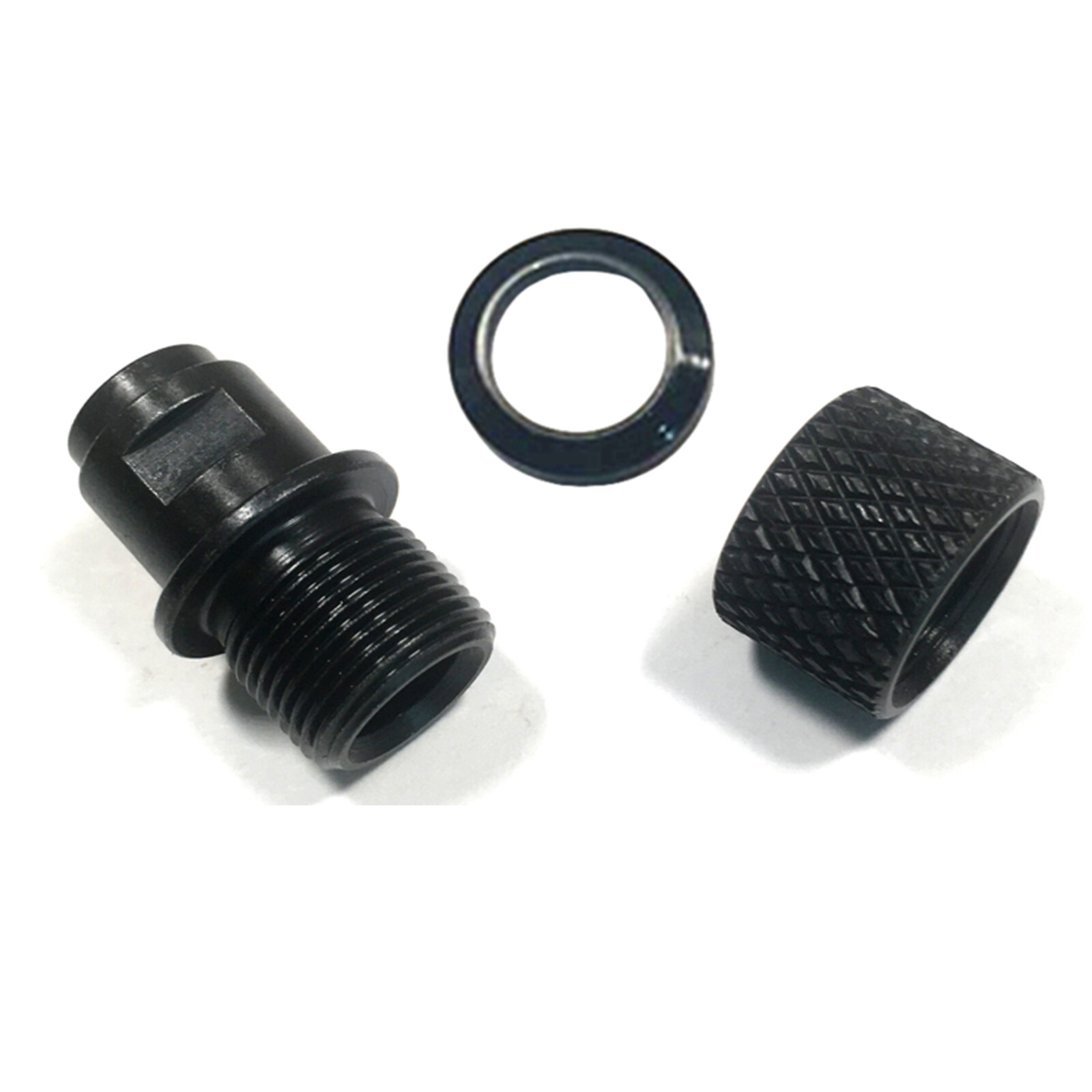 3-Pcs-Kit Adapter For S&W M&P 22, Walther P22 with Cover and Free Crush Wahser 3-Pcs-Kit Adapter For S&W M&P 22, Walther P22 with Cover and Free Crush Wahser