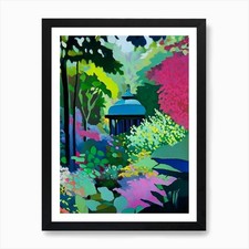 Vandusen Botanical Garden, Canada A Framed Wall Art Poster Canvas Print Picture picture