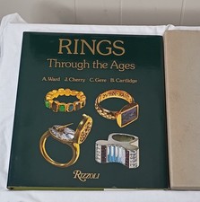 Rings Through The Ages Rizzoli 1981 Slipcase Jewelry History Art Book  NM picture