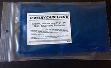 Silver,Gold,Platinum Jewelry Cleaning and Polishing Cloth FREE SHIPPING picture