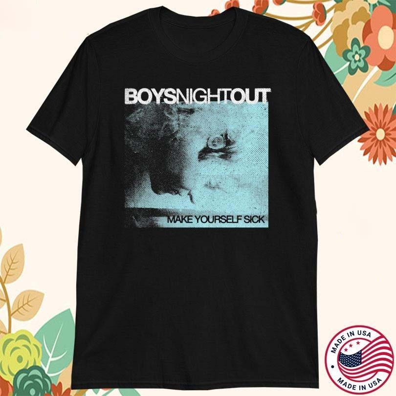 Boys Night Out Make Yourself Sick Emo Post Hardcore Band Graphic Tee Boys Night Out Make Yourself Sick Emo Post Hardcore Band Graphic Tee