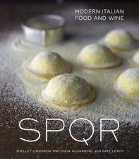 SPQR: Modern Italian Food and Wine [A Cookbook] ( 1607740524) Hardback picture