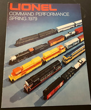 Vintage 1979 Lionel Model Trains Command Performance 6-Page Catalog / Brochure picture