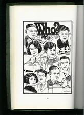 MILTON CANIFF High School Yearbook with His VERY EARLY ARTWORK  picture