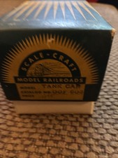 Scale-Craft Model Railroads-OOF 603. Tank Car Open Box NOS picture
