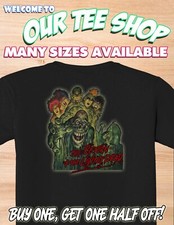 RETURN OF THE LIVING DEAD CEMETARY - Custom Shirt Zombie Movie - Free Shipping picture