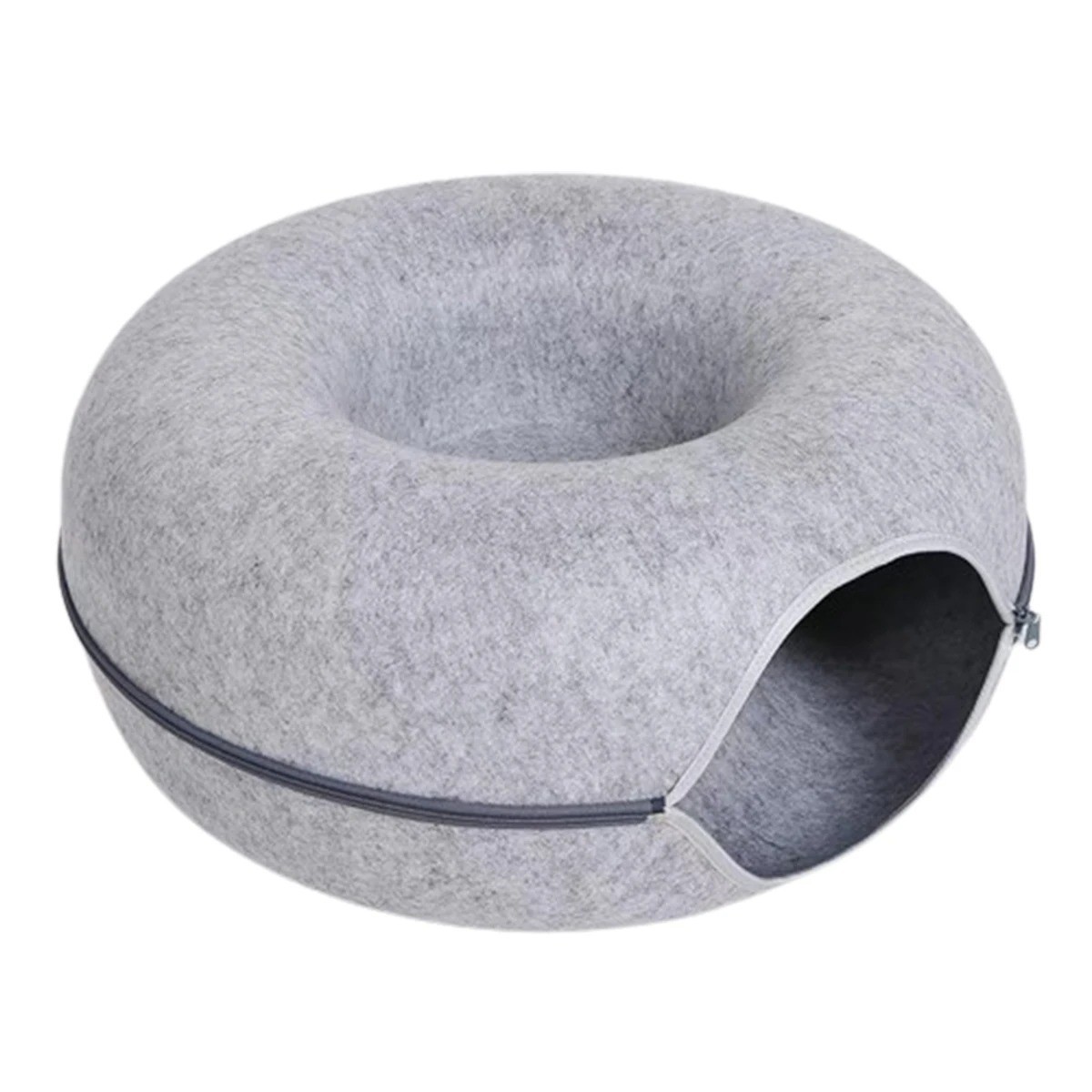 Cat Cave Medium & Large Cat Tunnel Bed Indoor Cats,Cat Donut Cat Cave Medium & Large Cat Tunnel Bed Indoor Cats,Cat Donut