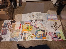 500+ Vintage Paper Ephemera Huge Lot - Junk Journals Mixed Media - FREE Shipping picture