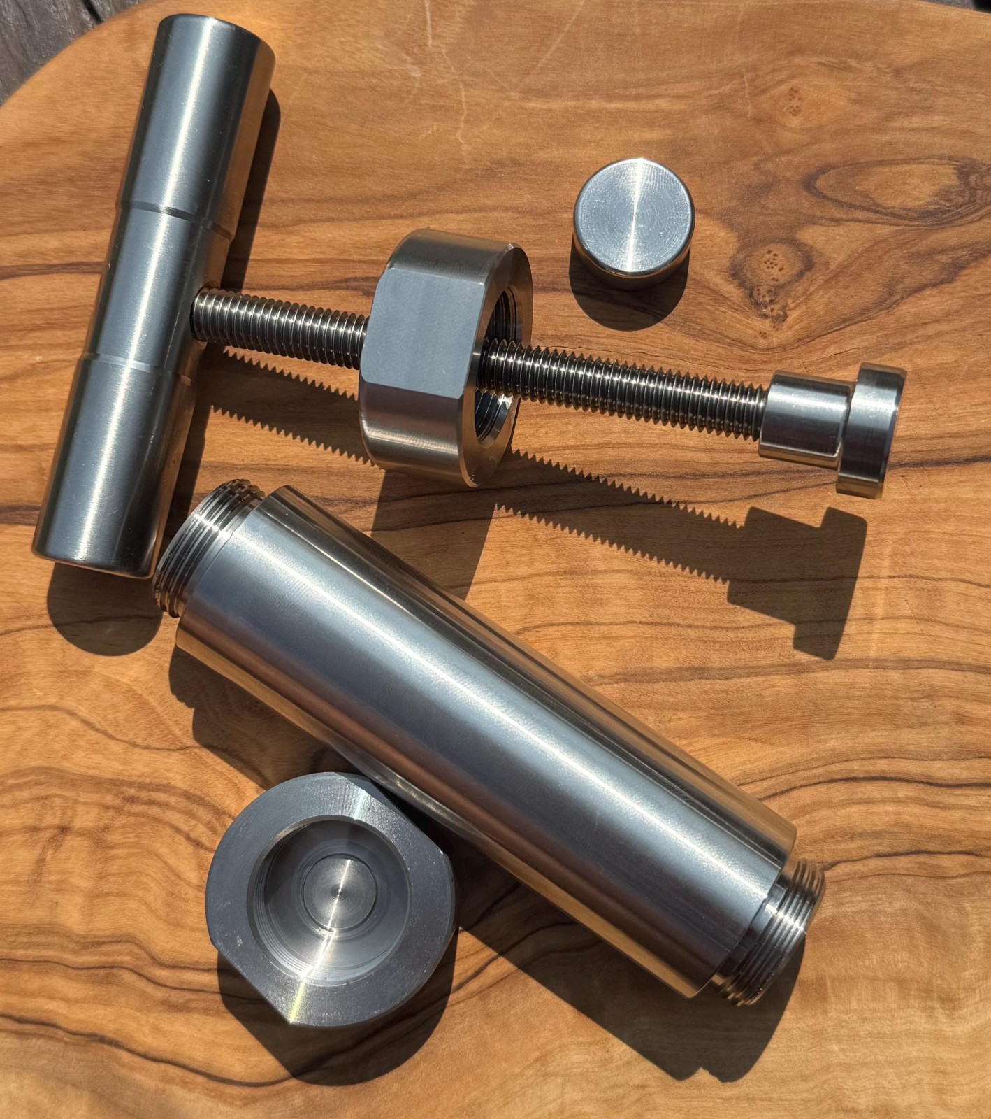 Jumbo Stainless Steel Compressor Presser T Handle tobacco herb press squeezer Jumbo Stainless Steel Compressor Presser T Handle tobacco herb press squeezer