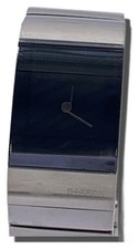 philippe starck Watch Black Silver PH-5017 Authentic Men H:1.10” W:0.91” 9110 picture