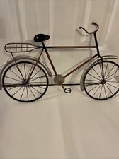 Bike Wall Art Metal Sculpture -Decorative 22.75” X 14.5”H- NWOT picture