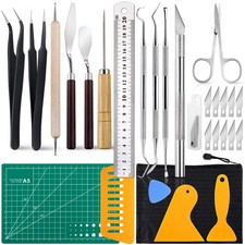 28PCS Precision Craft Tools Vinyl Weeding Kit DIY Scrapbook Hobby Set picture