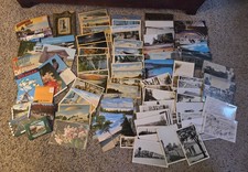 Large Lot Of Vintage Michigan Postcards picture