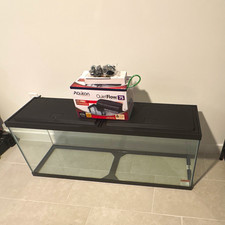 Aqueon LED 55 gal Glass Freshwater Rectangle Aquarium Kit picture
