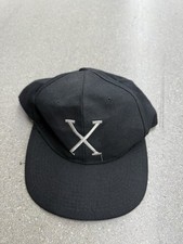 Vintage 90’s Malcom X SnapBack Hat Cap Black OSFA Retro Black History picture