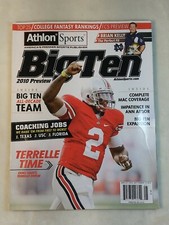 Big Ten Sports Magazine Sept 2010 Vol 35 No 22 Terrelle Pryor Ohio State  picture