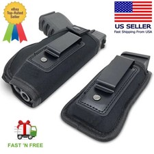 Neoprene Universal Pistol Right Handed IWB Holster with Extra Magazine Pouch picture