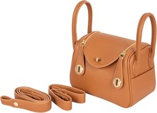 Shoulder Bag With Zipper Leather Crossbody Bags For Women Purse Handbags picture