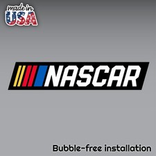 NASCAR RACING Black DECAL STICKER VINYL USA MADE TRUCK VEHICLE WINDOW WALL CAR picture