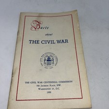 Facts About The Civil War Centennial Commission 1960 SC Good condition picture