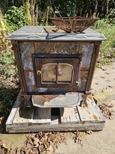 Vintage Hearthstone Soapstone Wood Burning Stove picture