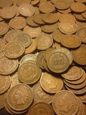 🔥 LARGE COLLECTION OF INDIAN HEAD CENT PENNY COINS 🔥ESTATE SALE 🔥U GET 10! picture