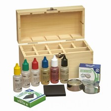 10k 14k 18k 22K 24K Gold Silver Jewelry Test Kit Acid Box Precious Metals Stone picture