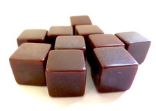 CATALIN BROWN 10 CUBES Brown 18.88mm by Bakelite Vintage 88g picture