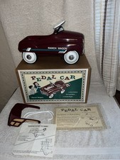 Vtg Ranch Wagon 1:3 Die-Cast Pedal Car Model 1993 Ltd Ed. w/ Box & Certification picture