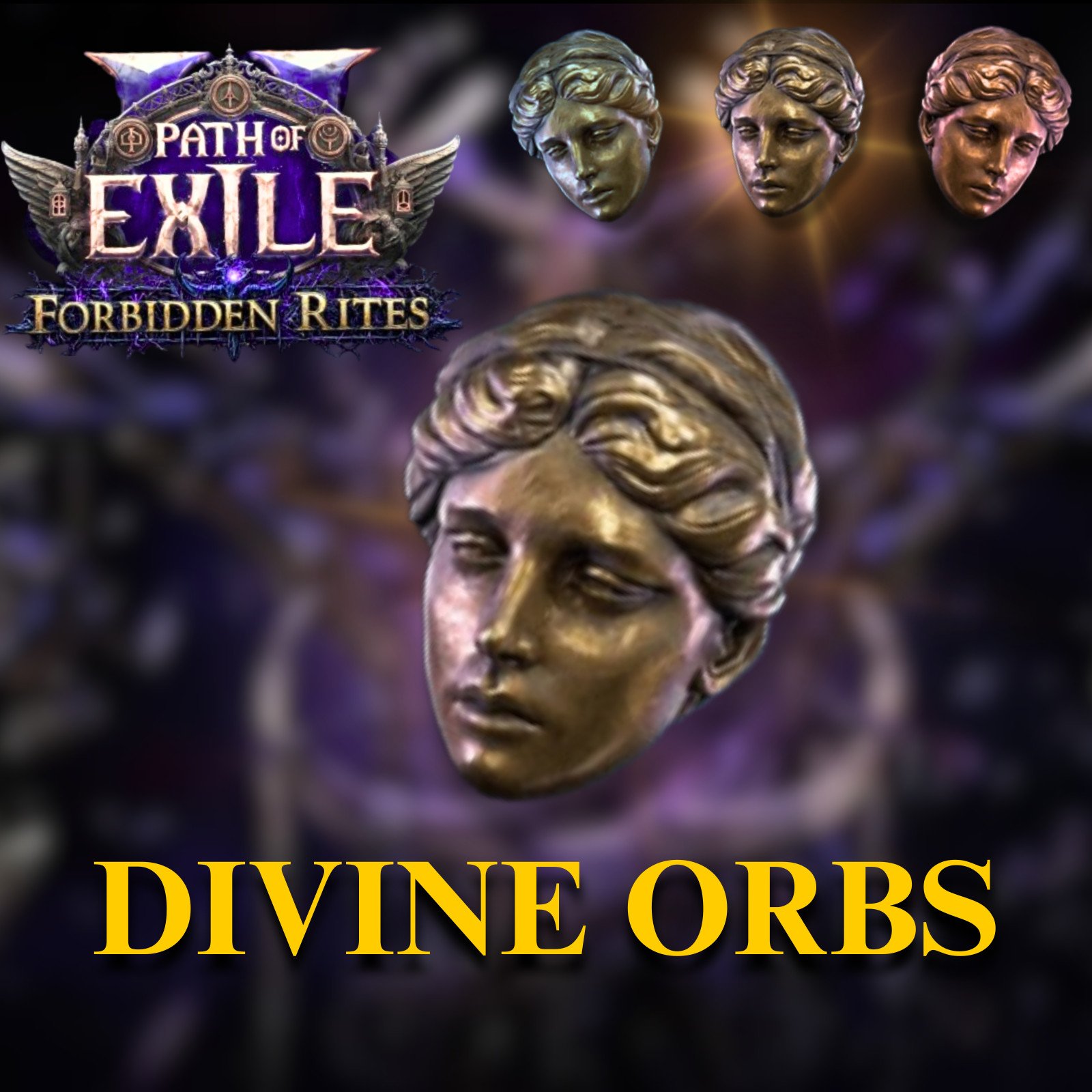 🔥DIVINE ORBS PATH OF EXILE 2 FORBIDDEN RITES🔥 POE2 CURRENCY🔥 NO BANS🔥 🔥DIVINE ORBS PATH OF EXILE 2 FORBIDDEN RITES🔥 POE2 CURRENCY🔥 NO BANS🔥