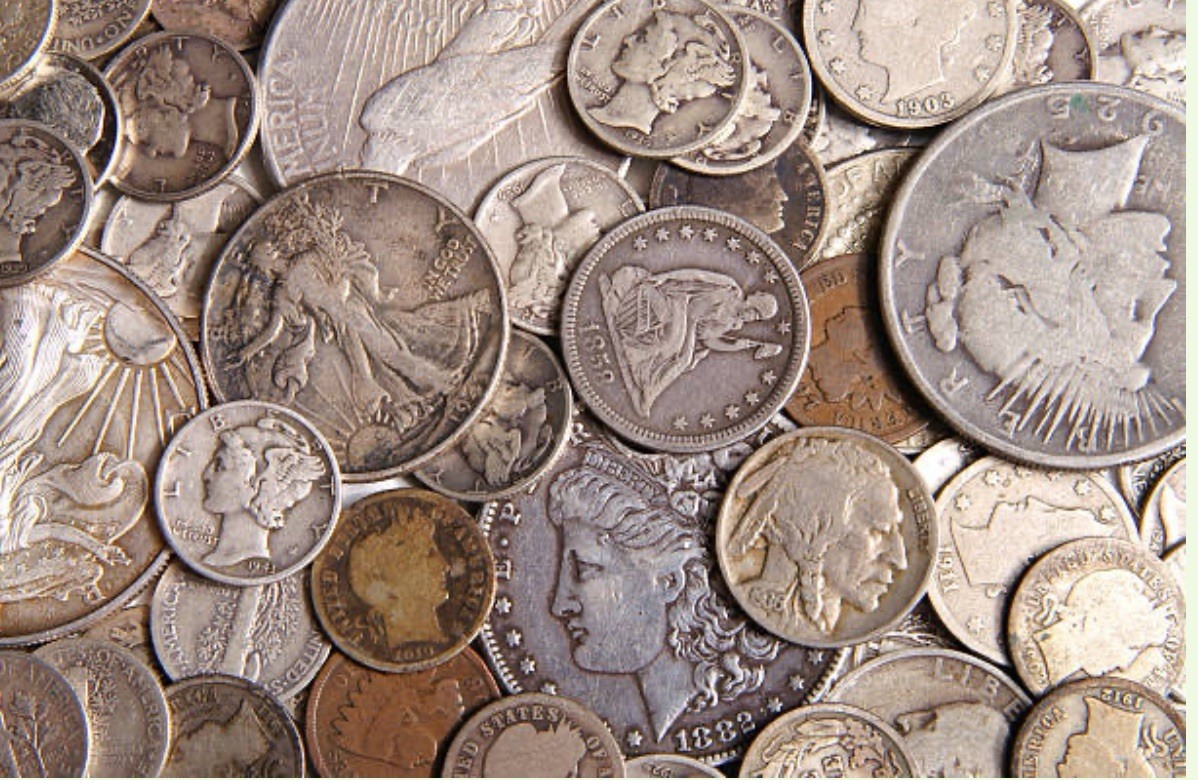 ESTATE SALE Vintage Coins lot - Silver And Gold Mix Lot - Starter Collection ESTATE SALE Vintage Coins lot - Silver And Gold Mix Lot - Starter Collection