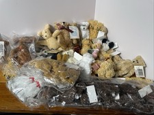 50 Mini Plush Teddy Bear and 1 Dog Collection for Crafts Teachers Lot Quick Ship picture