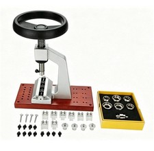 5700 Bench Watch Case Opener Back Opener with 6 Dies Watch Repair Tool Accessor picture