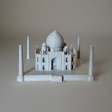 Taj Mahal - Agra , India 8 Inches - Stone Grey picture
