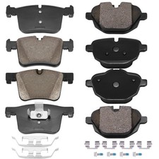 8PCS Front Rear Ceramic Brake Pads for 2011-2013 2014 2015 2016 2017 BMW X3 picture