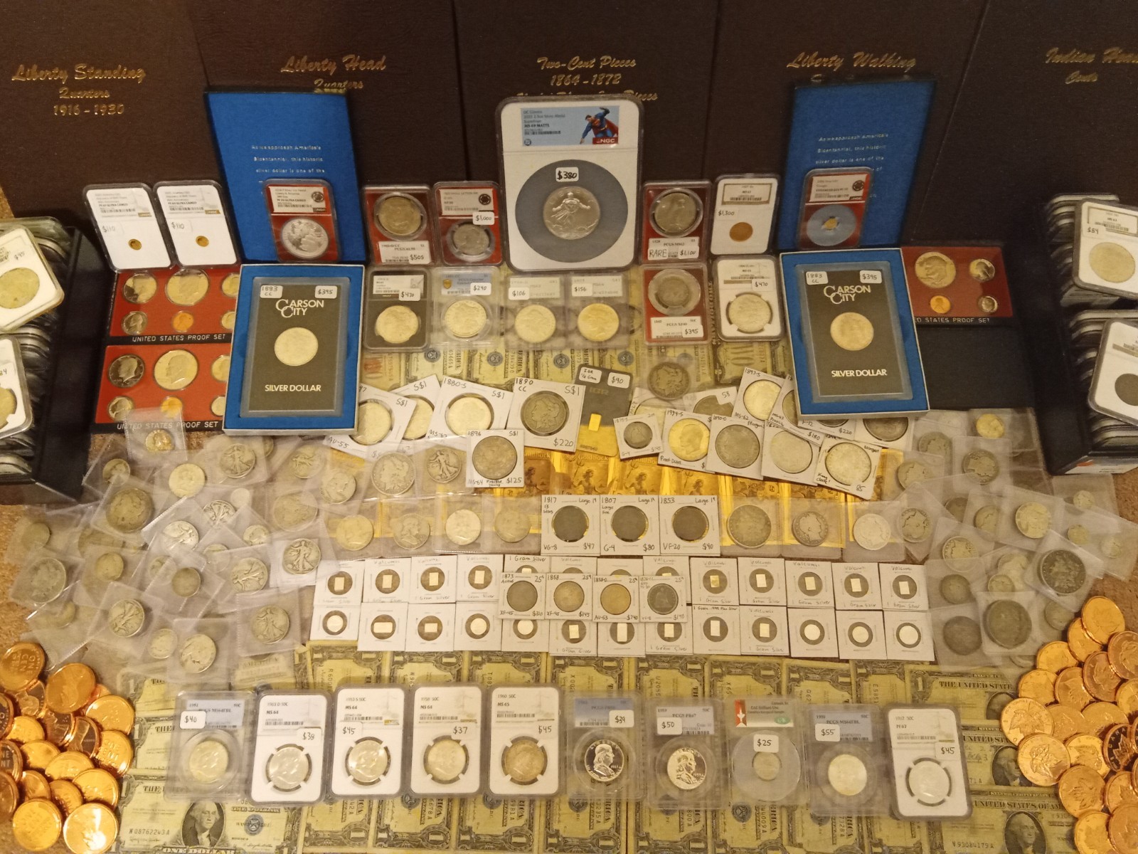 Silver U.S. Coins. Morgan, Franklin, Liberty, Barber, etc. Silver Bar, GOLD Silver U.S. Coins. Morgan, Franklin, Liberty, Barber, etc. Silver Bar, GOLD