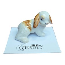 LITTLE CRITTERZ Lop Eared Rabbit "Charlie" Mini Figurine New FREE SHIPPING LC880 picture