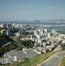 Rio de Janeiro City View Apartment Blocks Residential And Office B- Old Photo picture