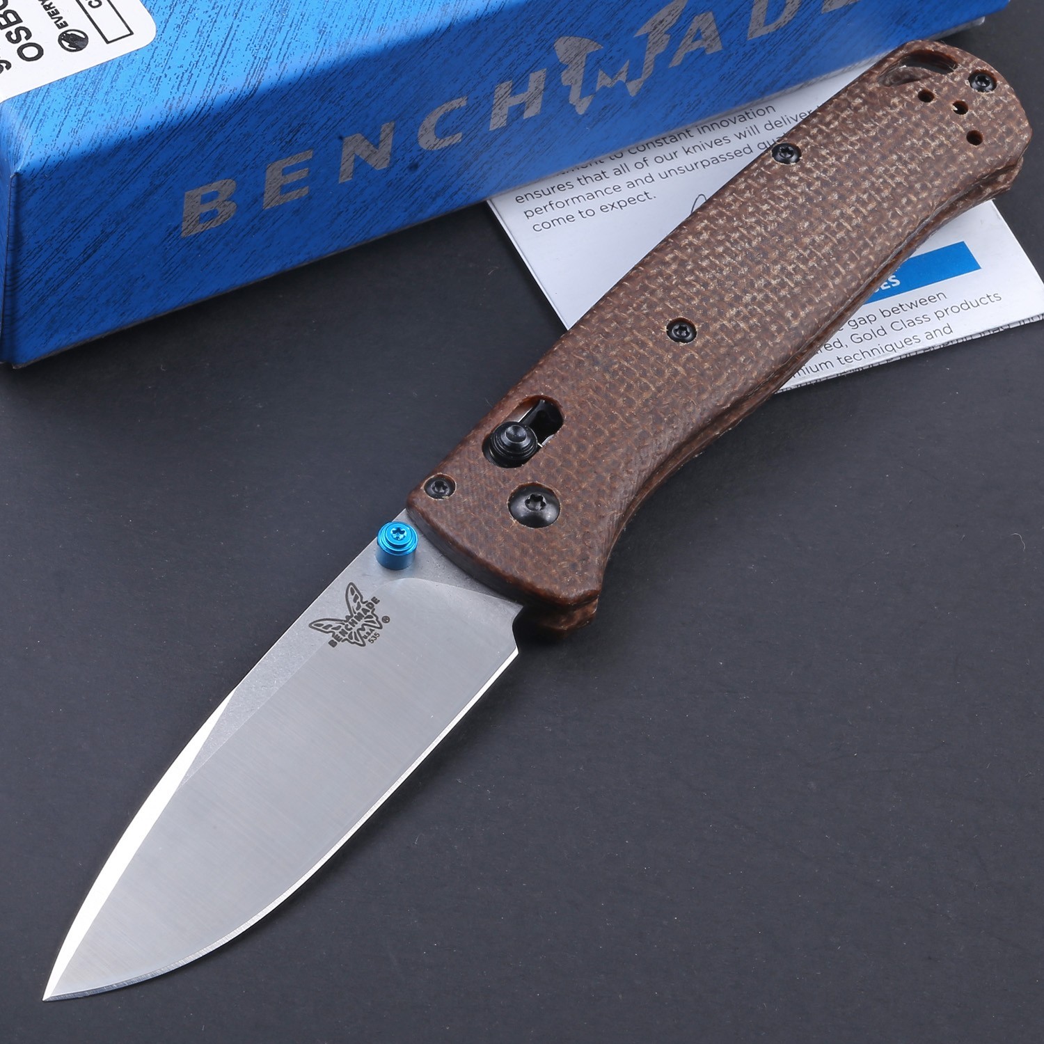 Micarta Handle Pocket Knives Axis Lock Light Weight Camping Tactical Knife