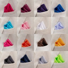 Pocket Square Cavalier Square for Suit Business Wedding Mens Shawl in 24 Colours picture