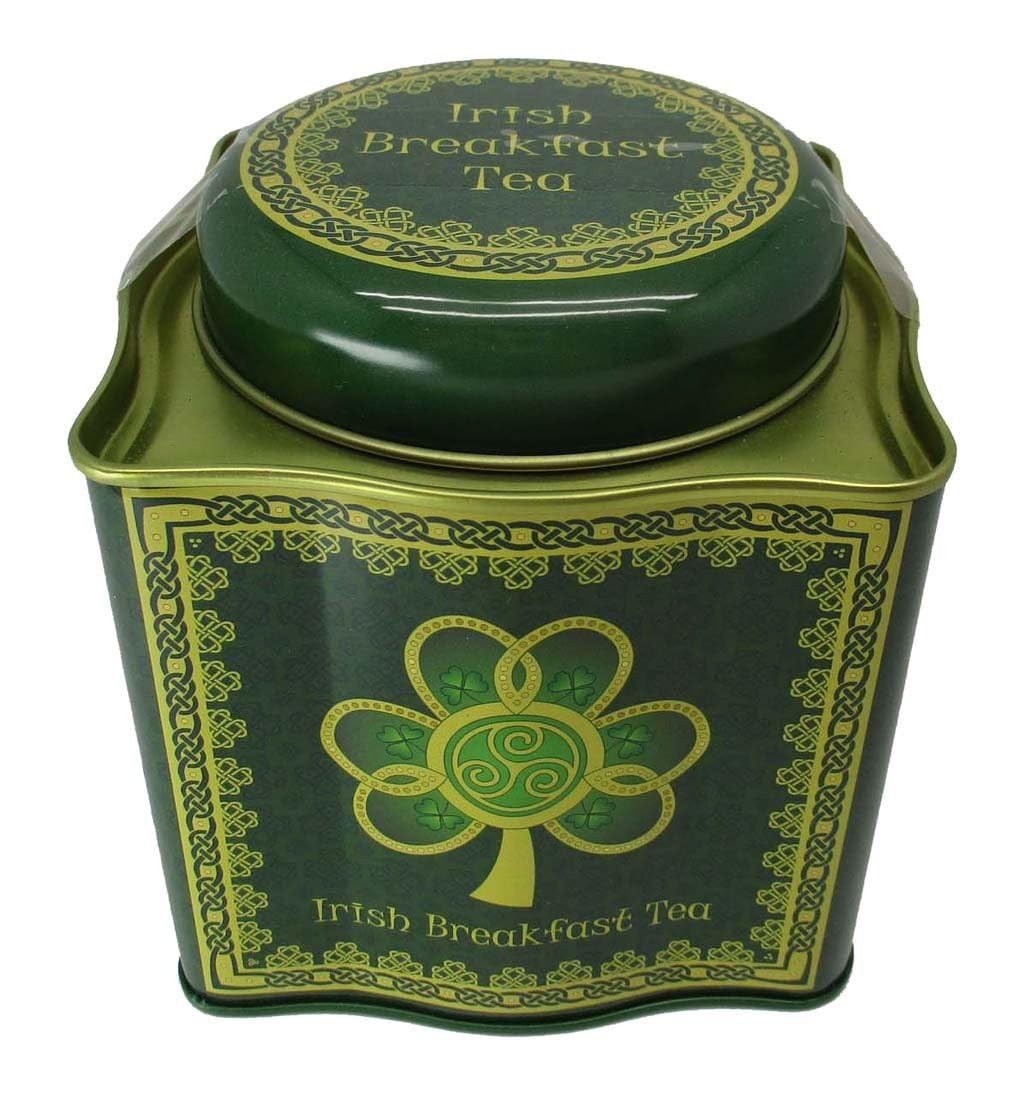 Royal Tara Clara Crafts Shamrock Spiral Irish Breakfast TeaTin 50 TB FRM IRELAND Royal Tara Clara Crafts Shamrock Spiral Irish Breakfast TeaTin 50 TB FRM IRELAND