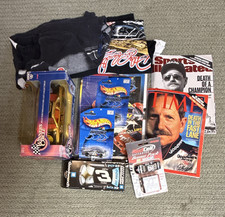 Dale, Sr. 2001 NASCAR Memorabilia Lot Diecast Cars Shirts Magazines Program more picture