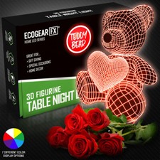 LED Light Gift For Girlfriend Wife Woman Mom on Birthday, Christmas - Teddy Bear picture