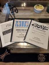 Forensic Handwriting Analysis Book Lot Of 3 Graphology Question Documented Crime picture