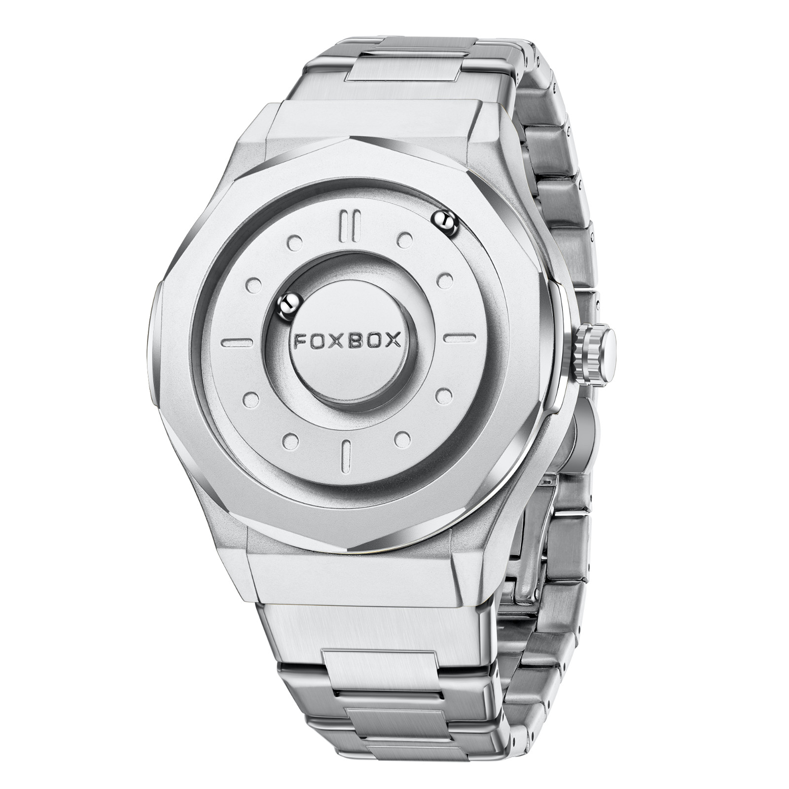 LIGE FOXBOX Men Watch Quartz Scrolling Bead Magne 3ATM Waterproof Man Wristwatch LIGE FOXBOX Men Watch Quartz Scrolling Bead Magne 3ATM Waterproof Man Wristwatch