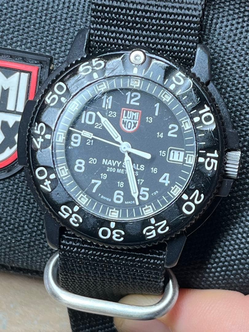 LUMINOX NAVY SEALS 3900 DAY WR200m working item LUMINOX NAVY SEALS 3900 DAY WR200m working item