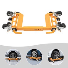 For Car Wheel Dolly Lever Type Car Moving Dolly 1T/2204.62lbs Wheel Dolly Yellow picture