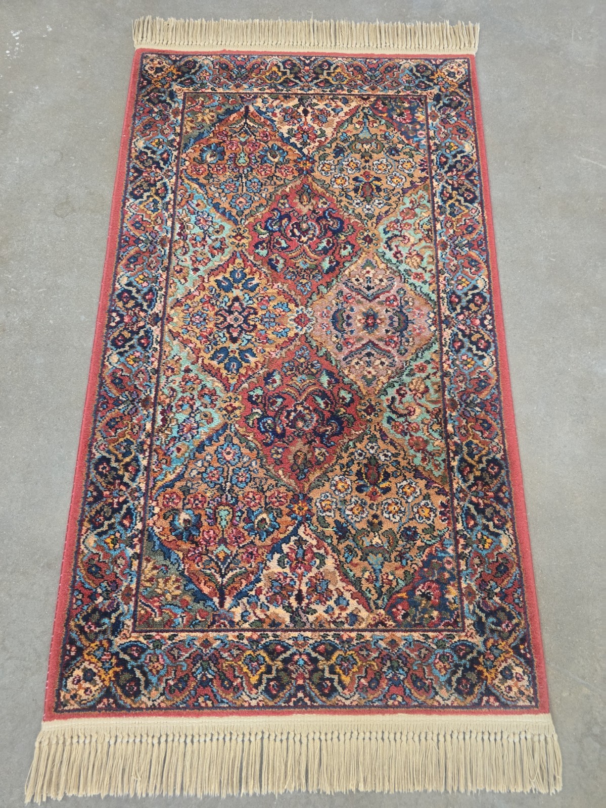 Authentic Karastan 2’10 X 5’ Multicolor Panel #717  Runner Rug