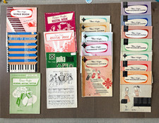 Palmer-Hughes Accordion Sheet Music Lot: Course, Scale, Recital & Polka picture