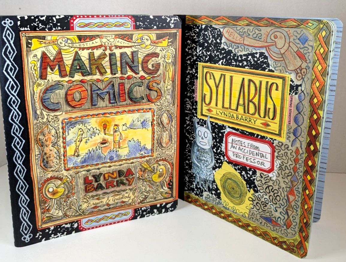 Lynda Barry Syllabus & Making Comics 2 Book Set Drawn & Quarterly Art Writing Lynda Barry Syllabus & Making Comics 2 Book Set Drawn & Quarterly Art Writing